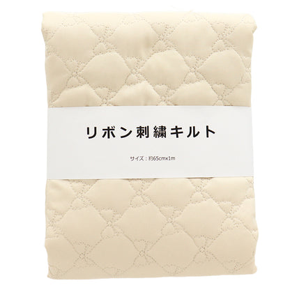 Fabric "Quilt"Cut Cloth RibbonPattern: Approx. 65cm x 100cm Natural C-HS2291-1NA"