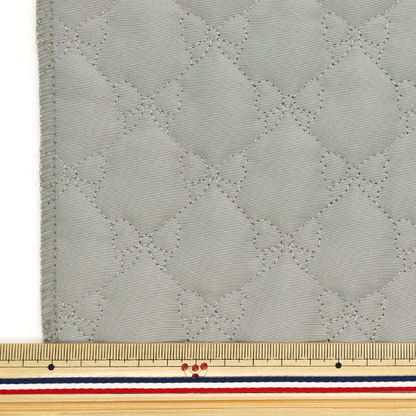 Fabric "Quilt"Cut Cloth RibbonPattern: Approx. 65cm x 100cm Gray C-HS2291-4GY"