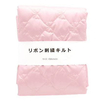 Tessuto "Trapunta"Panno tagliato NastroStile smalto pattern ca. 65 cm x 100 cm rosa C-HS2292-1PI"