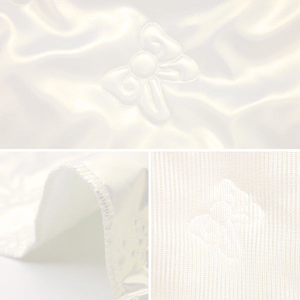 الأقمشة "معدنيةالشريطلحافقماش مقطوع تقريبا. 65 سم × 100 سم أبيض C-HS-MRIB-WH"