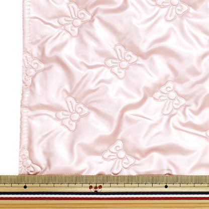 Tissu "métalliqueRubanÉdredonTissu coupé Env. 65 cm x 100 cm rose c-hs-mrib-pi-pi"