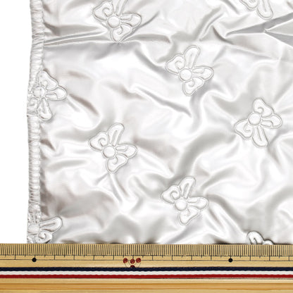 الأقمشة "معدنيةالشريطلحافقماش مقطوع تقريبا. 65 سم × 100 سم الفضة C-HS-MRIB-SI"