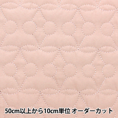 [수량 5에서] 천・원단 "퀼팅 Nerori Rose Cherry Quilt Pink NRF-10H-P"