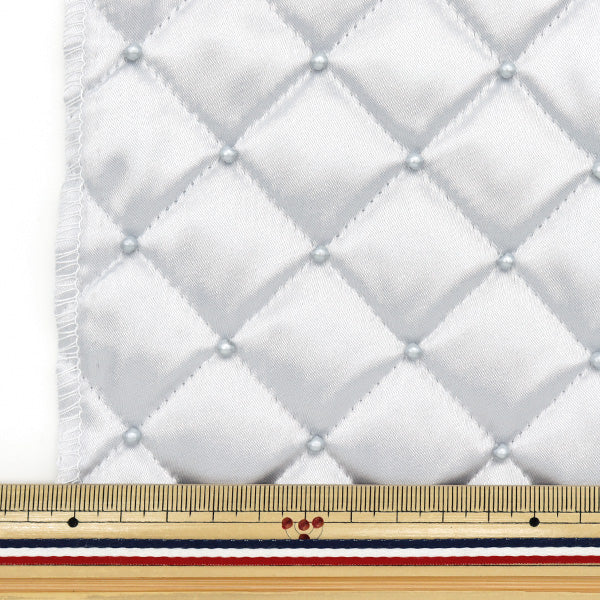 生地 『サテンパールキルト カットクロス 約65cm×100cm グレー NRF-14QC-GRY』