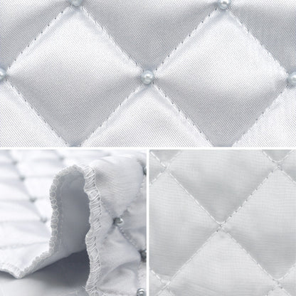 生地 『サテンパールキルト カットクロス 約65cm×100cm グレー NRF-14QC-GRY』