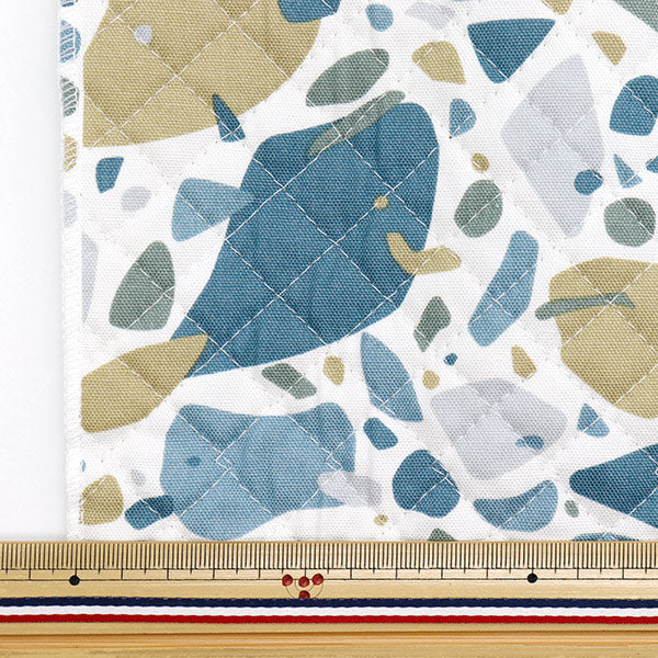 Fabric 『OxfordQuilt QuiltingPattern Cut Cloth Approx. 106 x 50cm Green CQ-TERR-A"