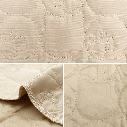 Tela "Patrón de gato edredón de tres dimensionescortada Tela Aproximadamente 135 cm x 50 cm de gato y beige de calabaza C-9504-5A"