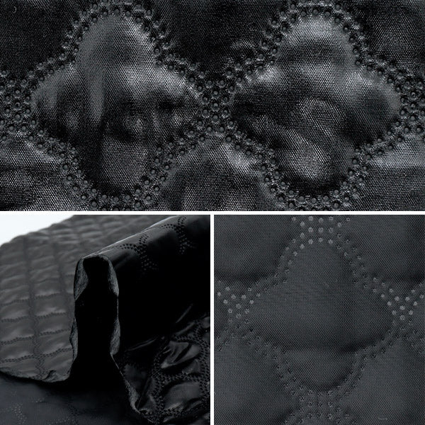 Fabric "Twinkle Quilt" Cut Cloth Approx. 135 x 50 cm Moroccan Black C-Q5596-3D"