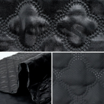 Fabric "Twinkle Quilt" Cut Cloth Approx. 135 x 50 cm Moroccan Black C-Q5596-3D"