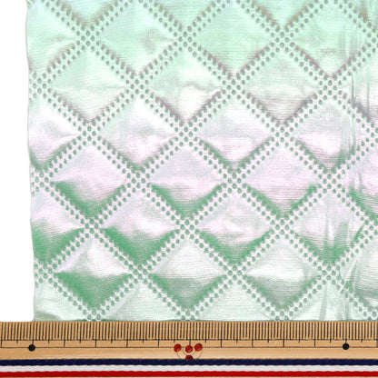 الأقمشة "لحاف وميض" قماش مقطوع تقريبا. 135 × 50 سم Koushi Mint C-Q5596-4B"