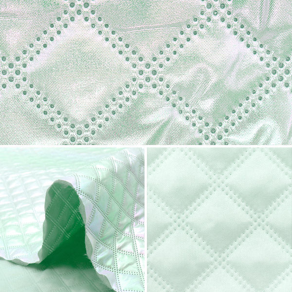 الأقمشة "لحاف وميض" قماش مقطوع تقريبا. 135 × 50 سم Koushi Mint C-Q5596-4B"