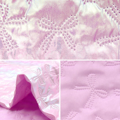 الأقمشة "لحاف وميض" قماش مقطوع تقريبا. 135 × 50 سم الشريط الأرجواني C-Q5596-2C"