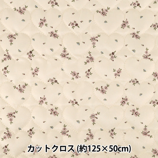 織物 "喷墨印花被子花奶油130cm× Q9522-4B”