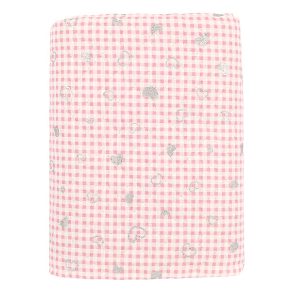 生地 『カラフルキャンバス キルト シンプルベリーSハート カットクロス 約105×80cm ピンク QCOCA-SH2-PI』 KOKKA コッカ
