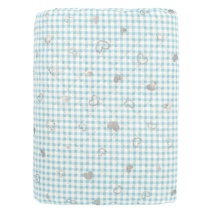 生地 『カラフルキャンバス キルト シンプルベリーSハート カットクロス 約105×80cm サックス QCOCA-SH2-SA』 KOKKA コッカ