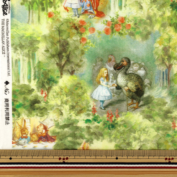 【数量5から】 生地 『マクミランアリス 60ローン Tulgey Wood ライトグリーン AF-1005-1A』