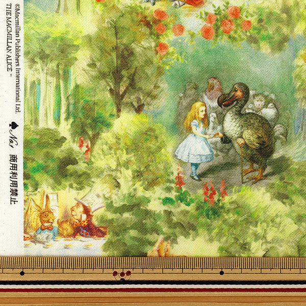 【数量5から】 生地 『マクミランアリス オックス Tulgey Wood ライトグリーン AF-1015-1A』