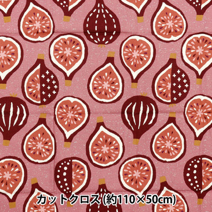 生地 『シーチング UN/NO カットクロス yumyu 約110cm×50cm ピンク C-NN2320-11C』