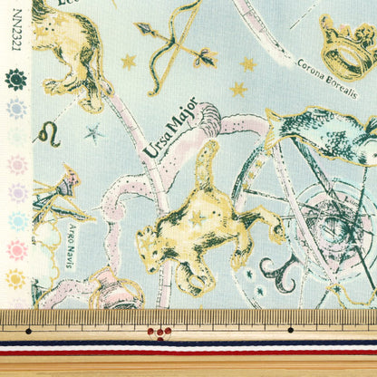 生地 『シーチング UN/NO カットクロス Twilight 約110cm×50cm サックス C-NN2321-11C』