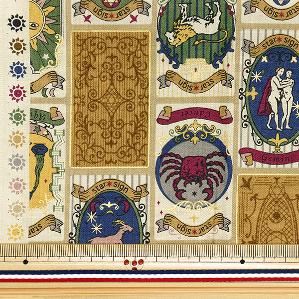 الأقمشة 『الأغطية الأمم المتحدة/لا قماش مقطوع الشفق تقريبا. 110 سم × 50 سم بيج C-NN2321-12A"