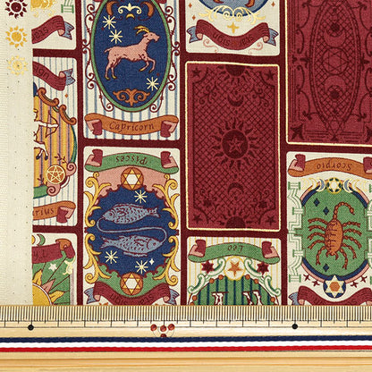 Fabric 『Sheeting UN/NO Cut Cloth Twilight Approx. 110cm x 50cm Red C-NN2321-12B"