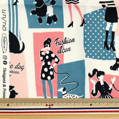 Fabric 『Sheeting UN/NO Cut Cloth Girls Approx. 110cm x 50cm C-NN2313-11A"