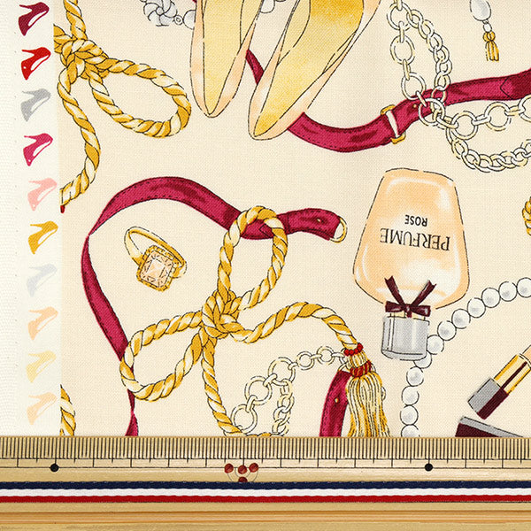 Fabric 『Sheeting UN/NO Cut Cloth Girls Approx. 110cm x 50cm C-NN2313-12A"