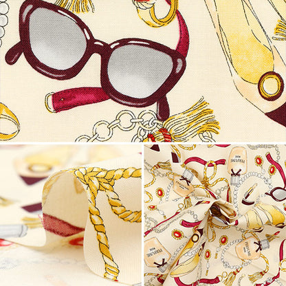 Fabric 『Sheeting UN/NO Cut Cloth Girls Approx. 110cm x 50cm C-NN2313-12A"