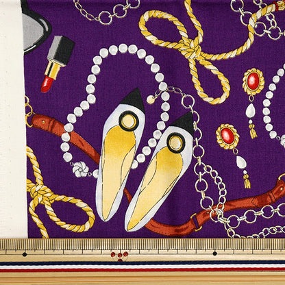 Fabric 『Sheeting UN/NO Cut Cloth Girls Approx. 110cm x 50cm C-NN2313-12D"