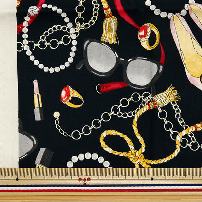 Fabric 『Sheeting UN/NO Cut Cloth Girls Approx. 110cm x 50cm C-NN2313-12F"