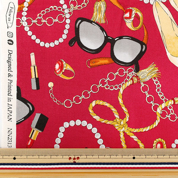 生地 『シーチング UN/NO カットクロス Girls 約110cm×50cm C-NN2313-12C』