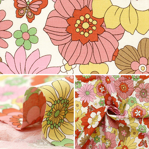 Fabric 『Sheeting UN/NO Cut Cloth RETONO Approx. 110cm x 50cm C-NN2314-12A"