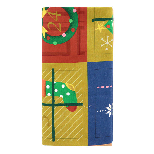 Fabric "Christmas Advent panelCut Cloth Approximately 108cm x 73cm Brown C-DX10618L-A"