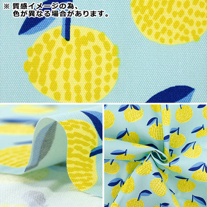 生地 『kippis (キッピス) オックス カットクロス 約108×50cm ミカン オレンジ KPOK-46G』 【ユザワヤオリジナル】
