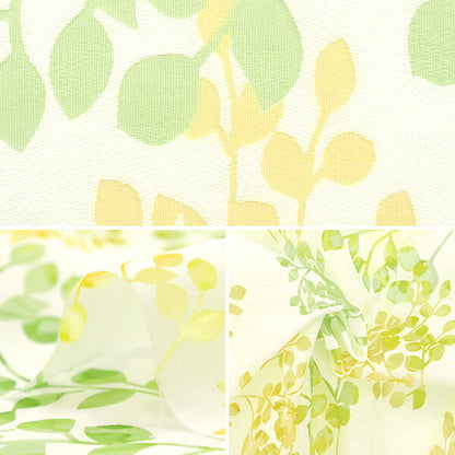 Ткань 『Опал Отрезанная ткань Примерно 110см200см Ботанический узор C-RAM-OB-N1"