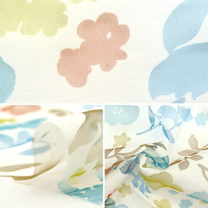 Tela 『Ópalo cortada Tela Aproximadamente 110 cm200 cm Patrón de plantas y pájaros C-RAM-OBR2421"