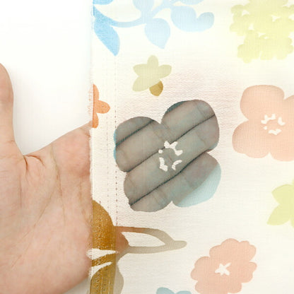 Tela 『Ópalo cortada Tela Aproximadamente 110 cm200 cm Patrón de plantas y pájaros C-RAM-OBR2421"