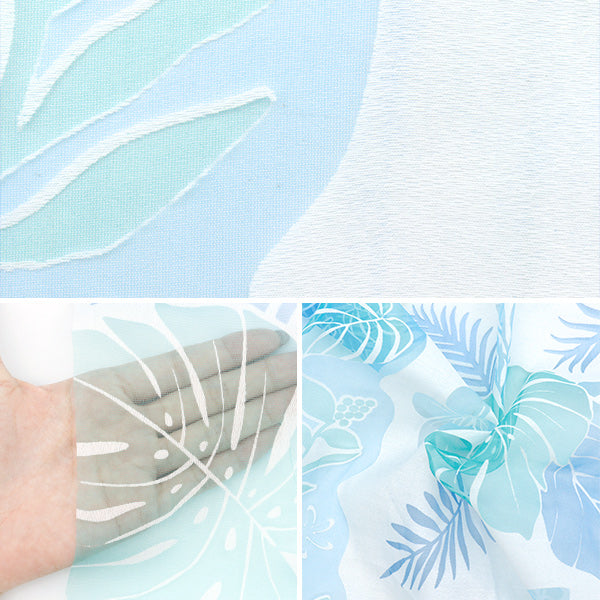 Fabric "Opal" Cut Cloth Approx. 110cm x 150cm Botanical pattern C-RAM-OB-2504"