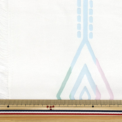 Tela "Ópalo" cortada Tela Aprox. 110 cm x 150 cm Patrón geométrico C-RAM-OB-2507"