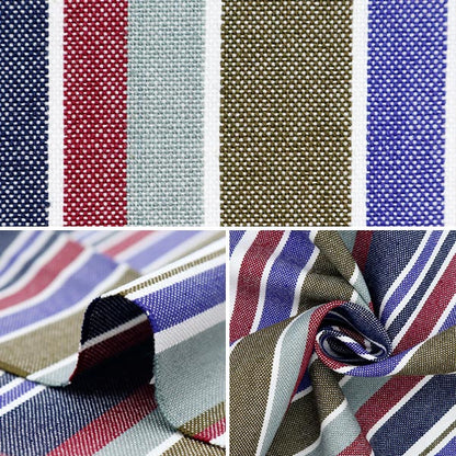 Ткань 『Устойчивый к морщинам Пряжа красителя полосы Отрезанная ткань Примерно 110 см х 50 см C-KRTC-ST161"