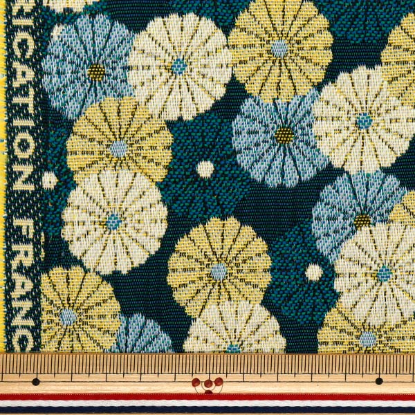 Fabric "SAFECO Jacquard Cut Cloth Nippon Approx. 70cm x 50cm C-NIPPON EMER"