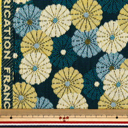 Fabric "SAFECO Jacquard Cut Cloth Nippon Approx. 70cm x 50cm C-NIPPON EMER"