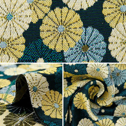 Fabric "SAFECO Jacquard Cut Cloth Nippon Approx. 70cm x 50cm C-NIPPON EMER"
