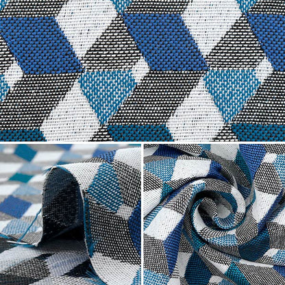 Fabric "SAFECO Jacquard Cut Cloth Basalte Approx. 70cm x 50cm C-BASALTE BLE"