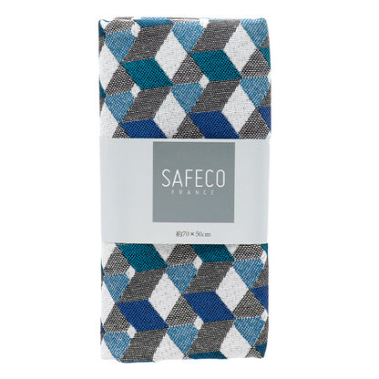 Fabric "SAFECO Jacquard Cut Cloth Basalte Approx. 70cm x 50cm C-BASALTE BLE"