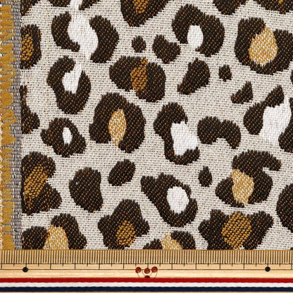 Tela "SafeCo Jacquard cortada Tela Puma aprox. 70cm x 50 cm C-Guepard Lin"