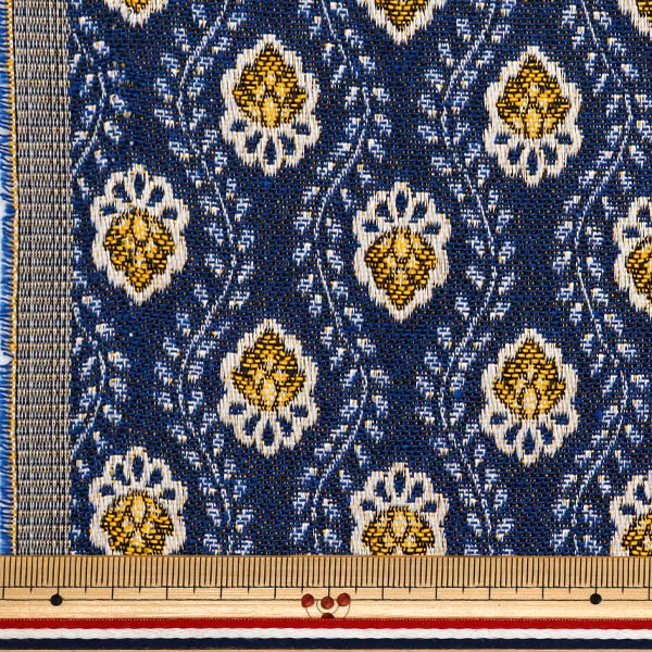 Fabric "SAFECO Jacquard Cut Cloth Tarascon Blue Approx. 70cm x 50cm C-TARASCON BL"