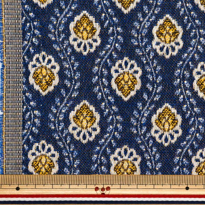 Fabric "SAFECO Jacquard Cut Cloth Tarascon Blue Approx. 70cm x 50cm C-TARASCON BL"