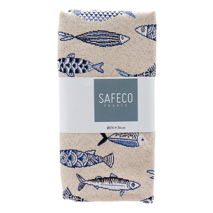 Fabric "SAFECO Jacquard Cut Cloth Pesk Approx. 70cm x 50cm C-PESK LIN"