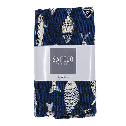 織物 "safeco 提花布 剪布 PESK约70cm×50cm C-PESK MARINE"